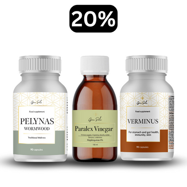 -20% Pelynas, Verminus, Paralex - grasole.com