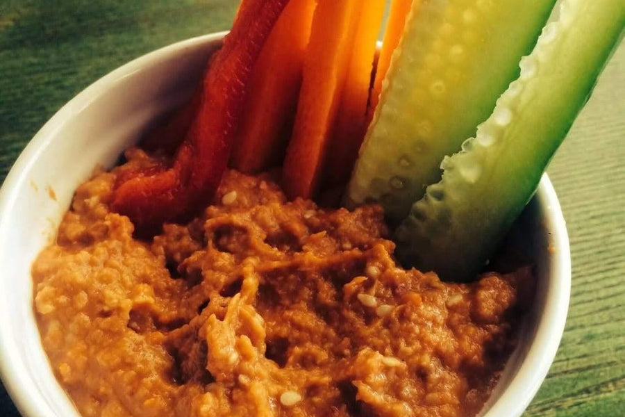 Avinžirnių humusas-super užkandis/ sveikas užtepas.