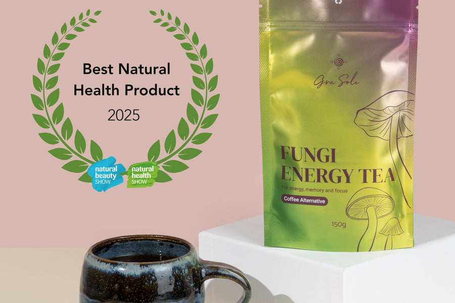 Lietuviškas „Fungi Energy Tea“ sužibėjo Švedijoje: pelnė prestižinį sveikatos produktų apdovanojimą „Nordic Organic Expo“