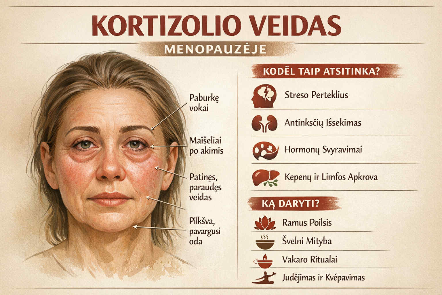 Kod l Veidrodyje Sav s Neatpa stame Kortizolio Veidas Menopauz je Kod l Veidrodyje Sav s Neatpa stame Kortizolio Veidas Menopauz je