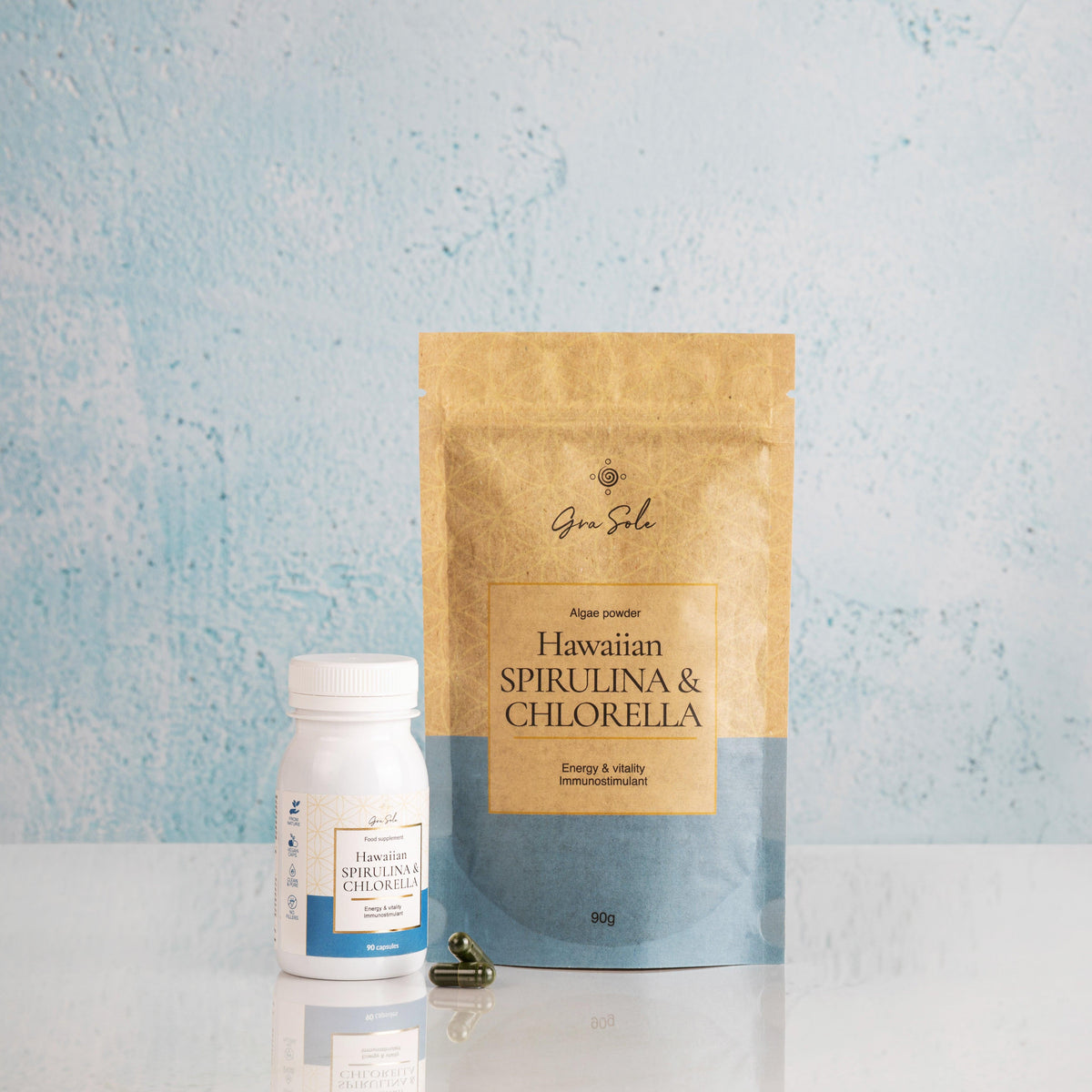HAWAIIAN SPIRULINA & CHLORELLA
