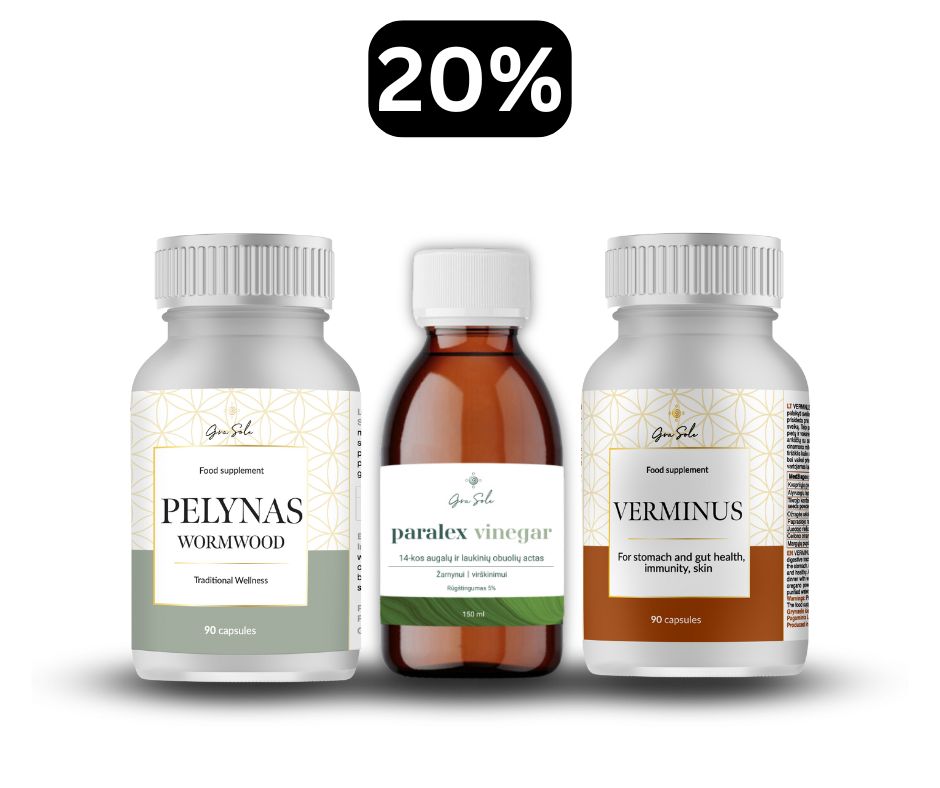 -20 % Pelynas, Verminus, Paralex