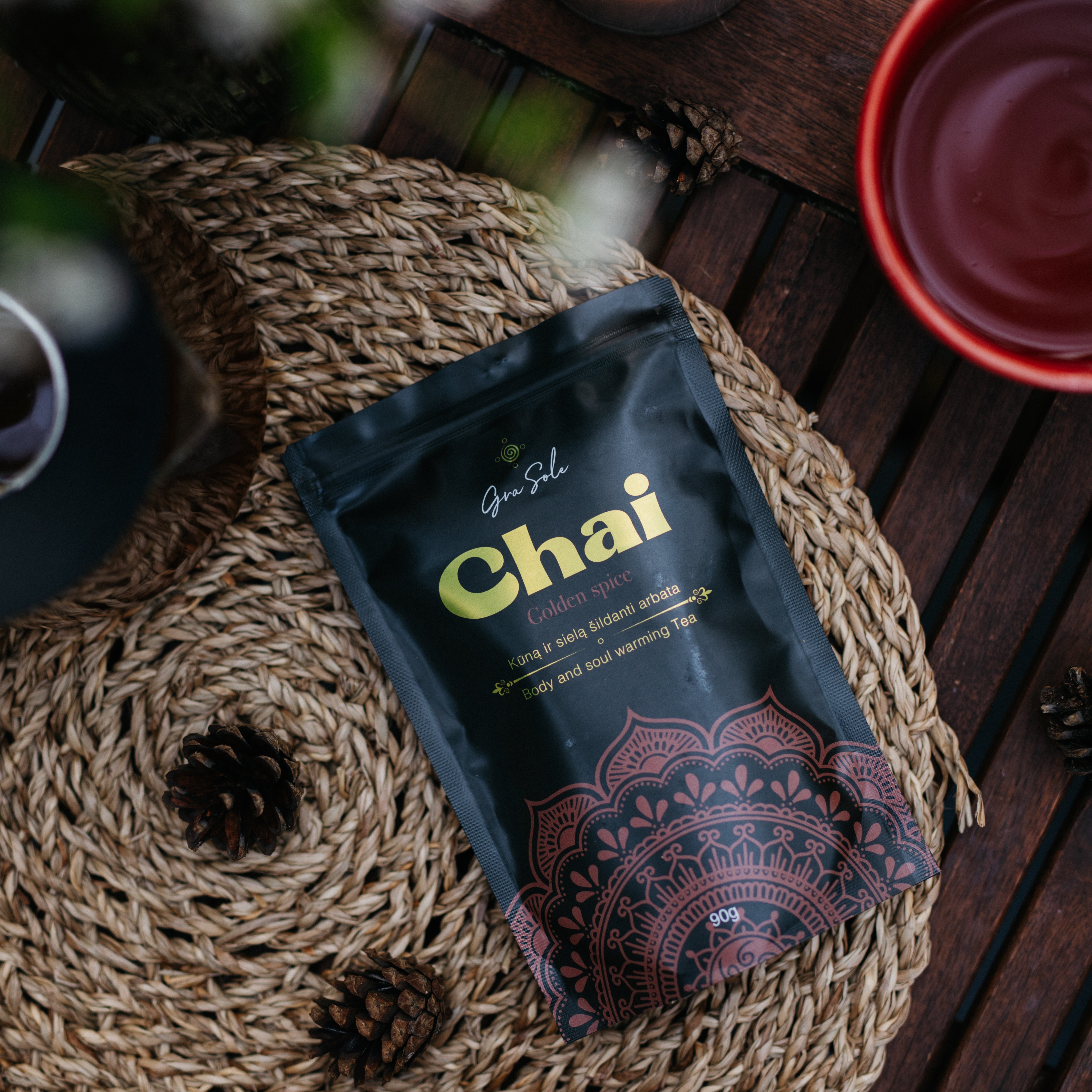 GOLDEN SPICE CHAI ŠILDANTI PRIESKONIŲ ARBATA