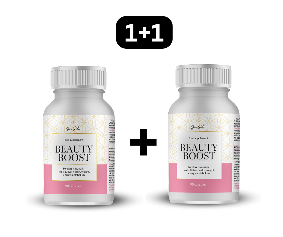 1+1 Beauty boost (Maisto papildas)