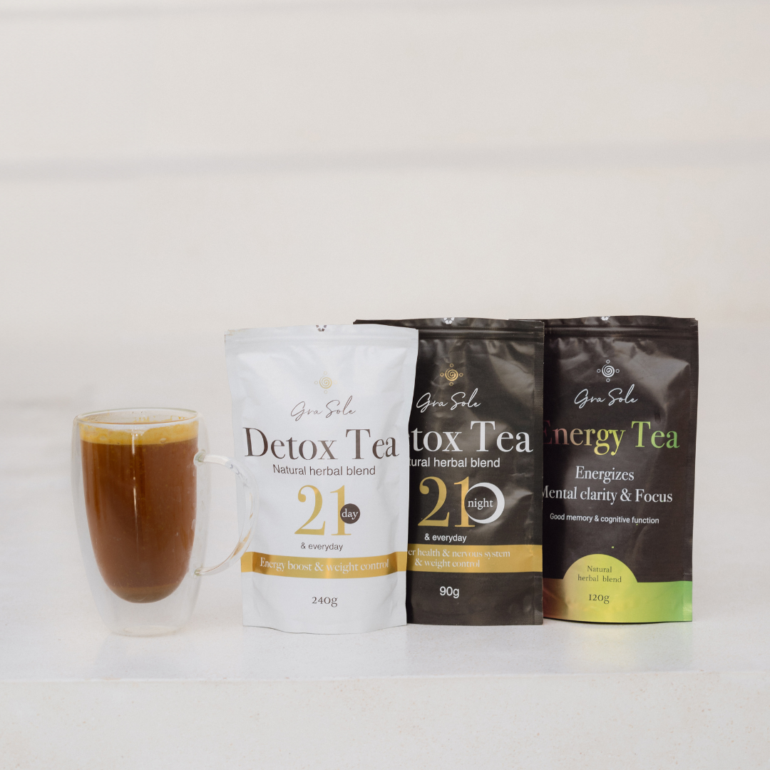 - 15% ENERGY TEA + DETOX TEA DAY + DETOX TEA NIGHT