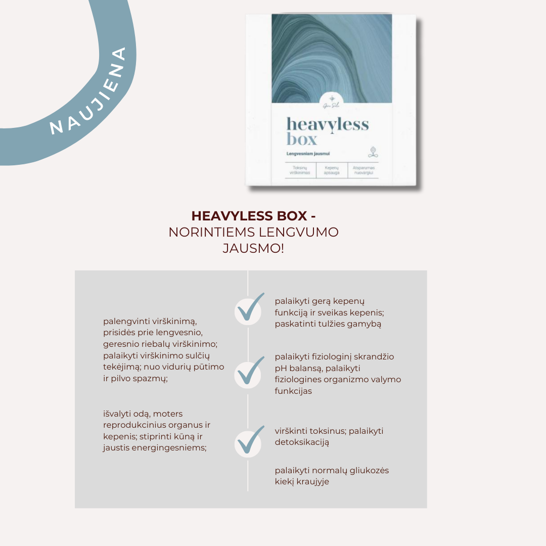 -30% HEAVYLESS BOX - NORINTIEMS LENGVUMO JAUSMO!.