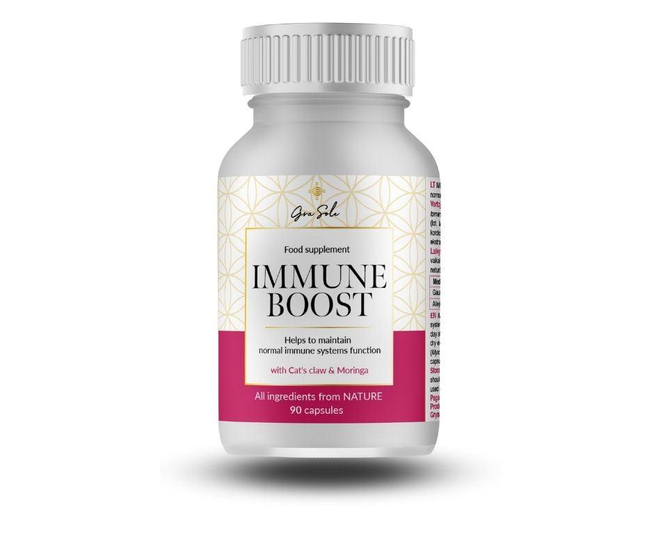 1+1 Immune Boost (Maisto papildas) - grasole.com