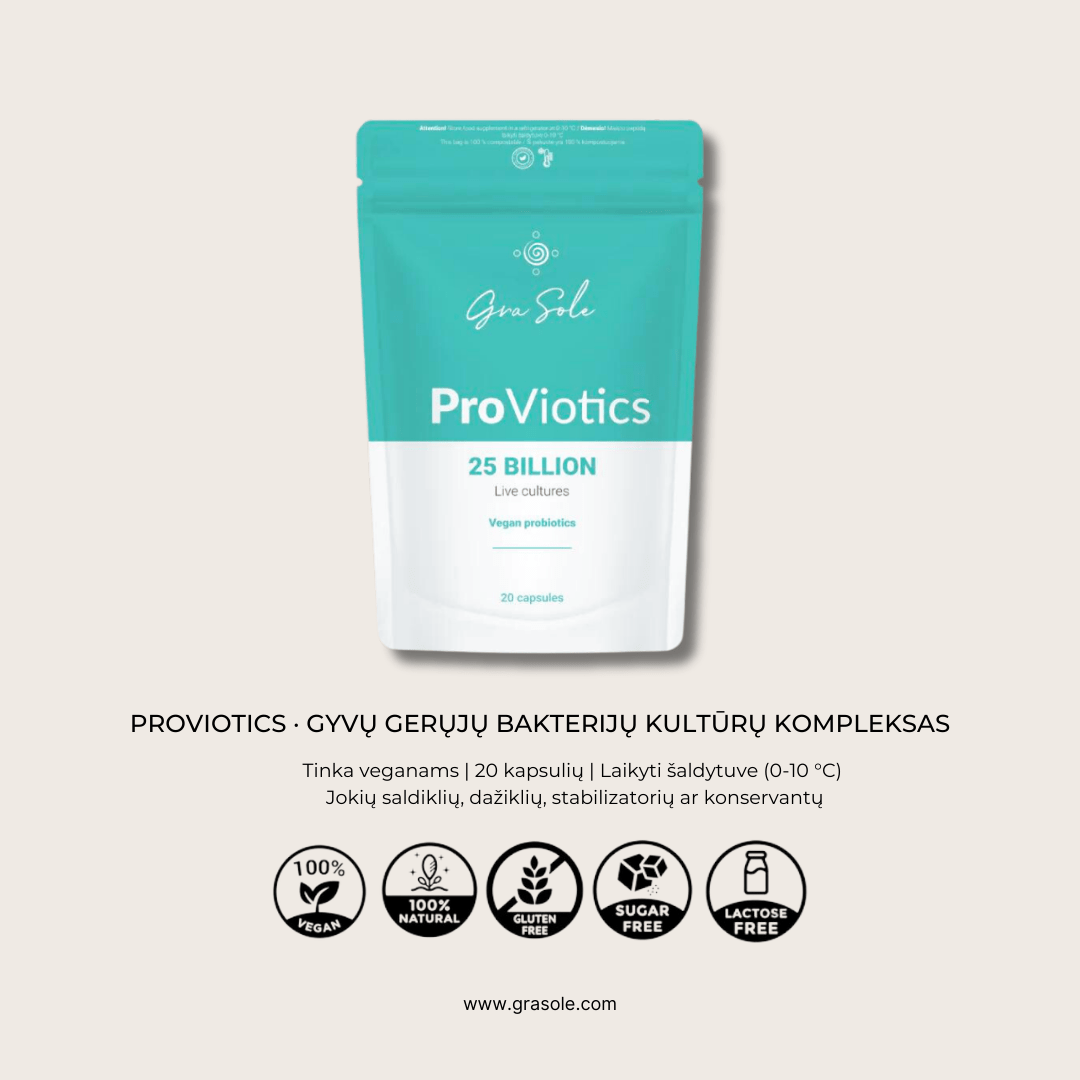 -10% PROVIOTICS - Gerosios bakterijos.