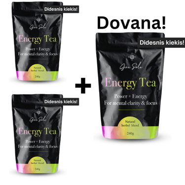 2+1 240g Energy tea (arbata) - grasole.com