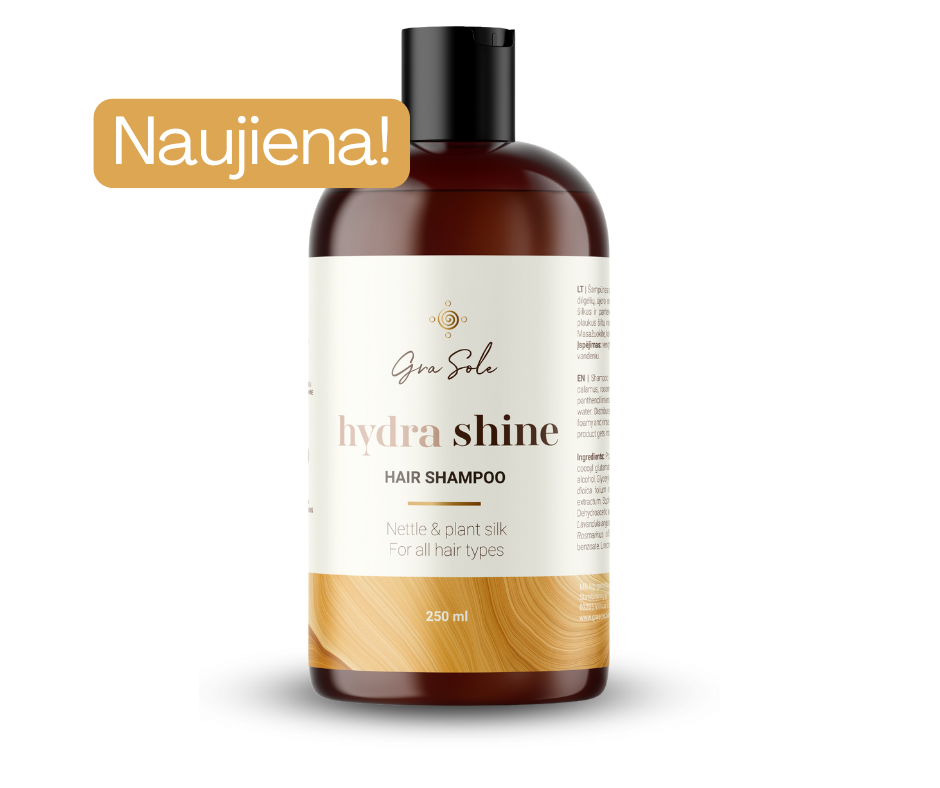 HYDRA SHINE HAIR SHAMPOO (ŠAMPŪNAS), 250 ML