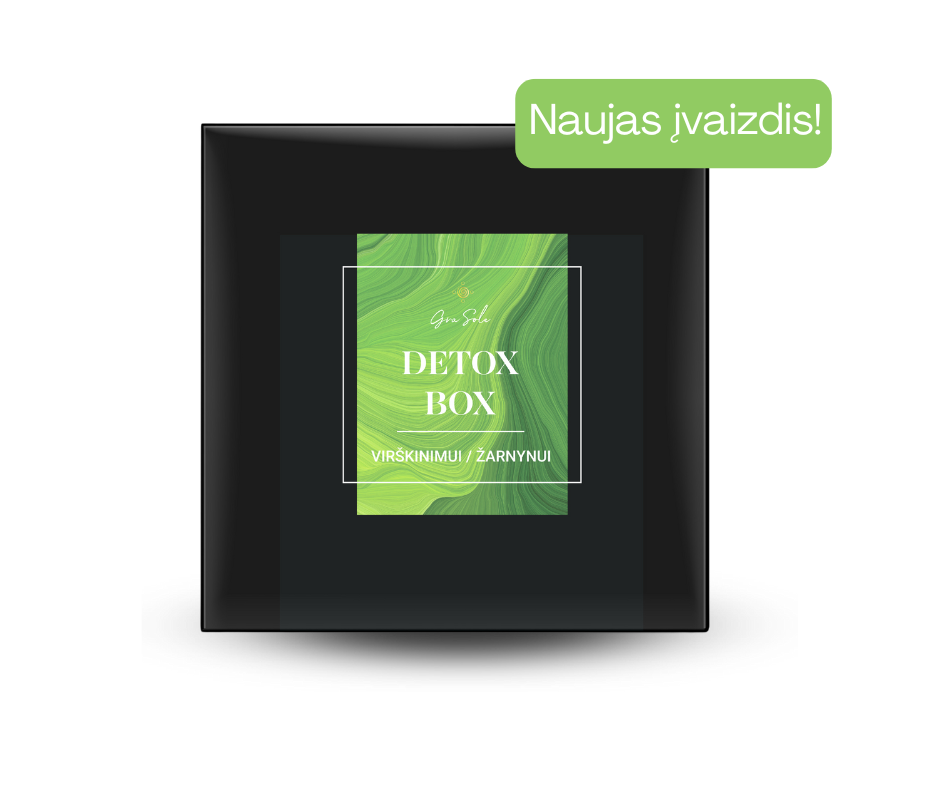 -25% DETOX BOX – VIRŠKINIMUI / ŽARNYNUI