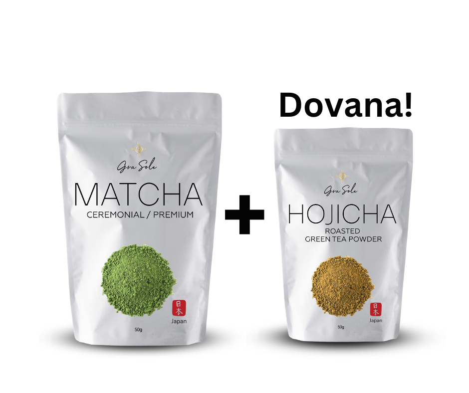 -10% MATCHA CEREMONIAL / PREMIUM (ARBATA IŠ JAPONIJOS) + DOVANA