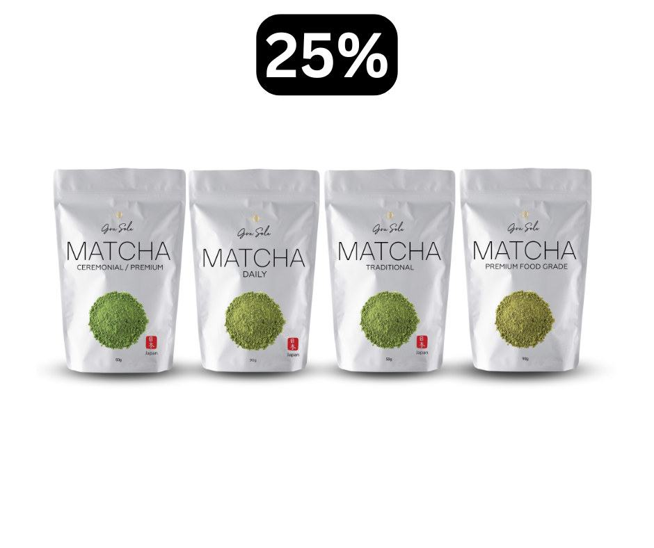 -25% MATCHA RINKINYS + DOVANA