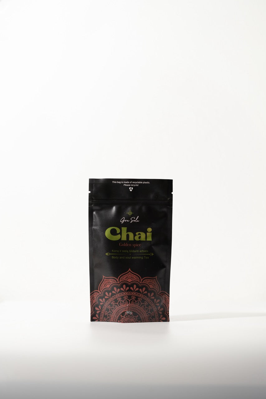 -10% GOLDEN SPICE CHAI ŠILDANTI PRIESKONIŲ ARBATA