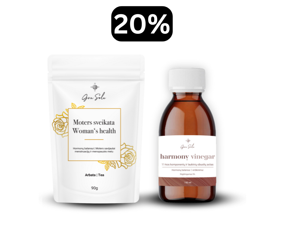 -20% WOMAN'S HEALTH TEA + HARMONY VINEGAR