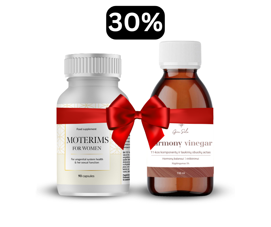 -30% Moterims + Harmony Vinegar