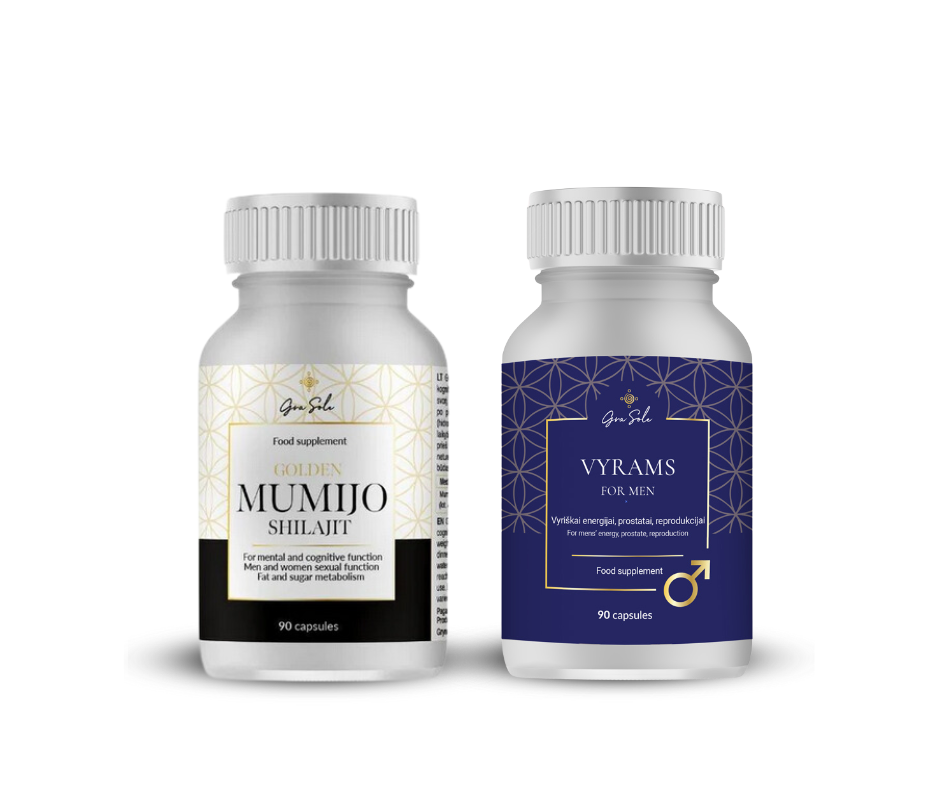 -20% GOLDEN MUMIJO SHILAJIT + VYRAMS.