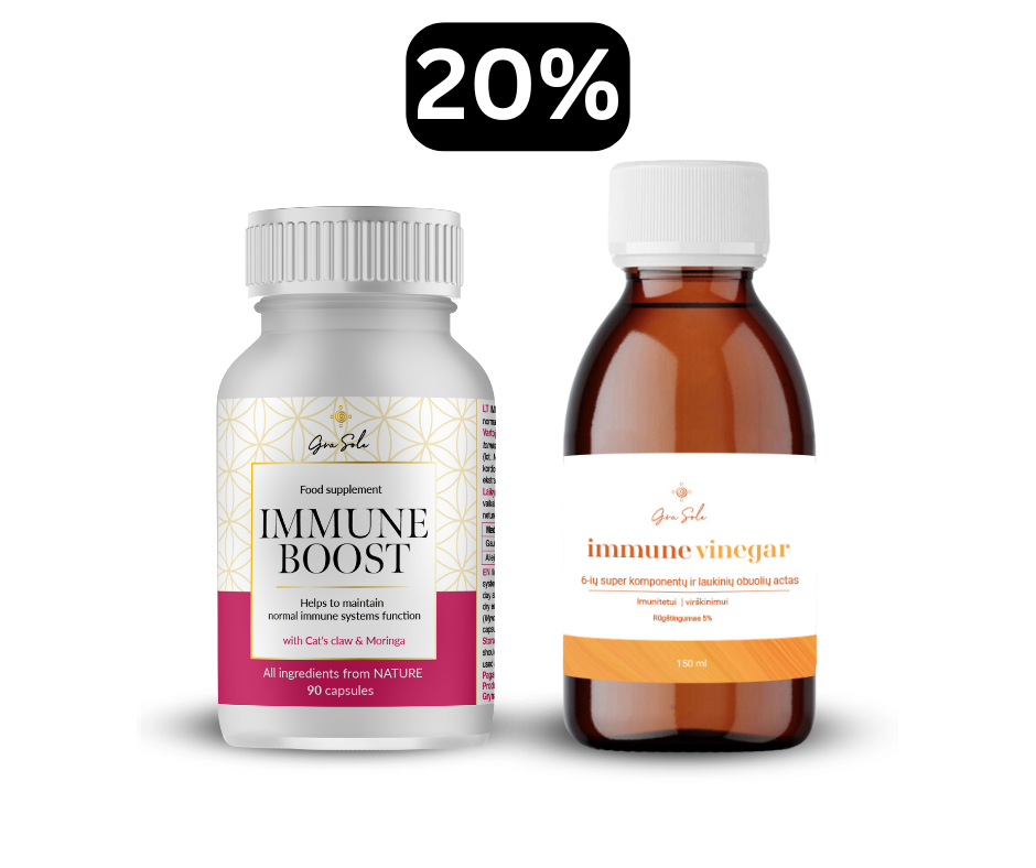 -20% Immune boost + Immune Vinegar