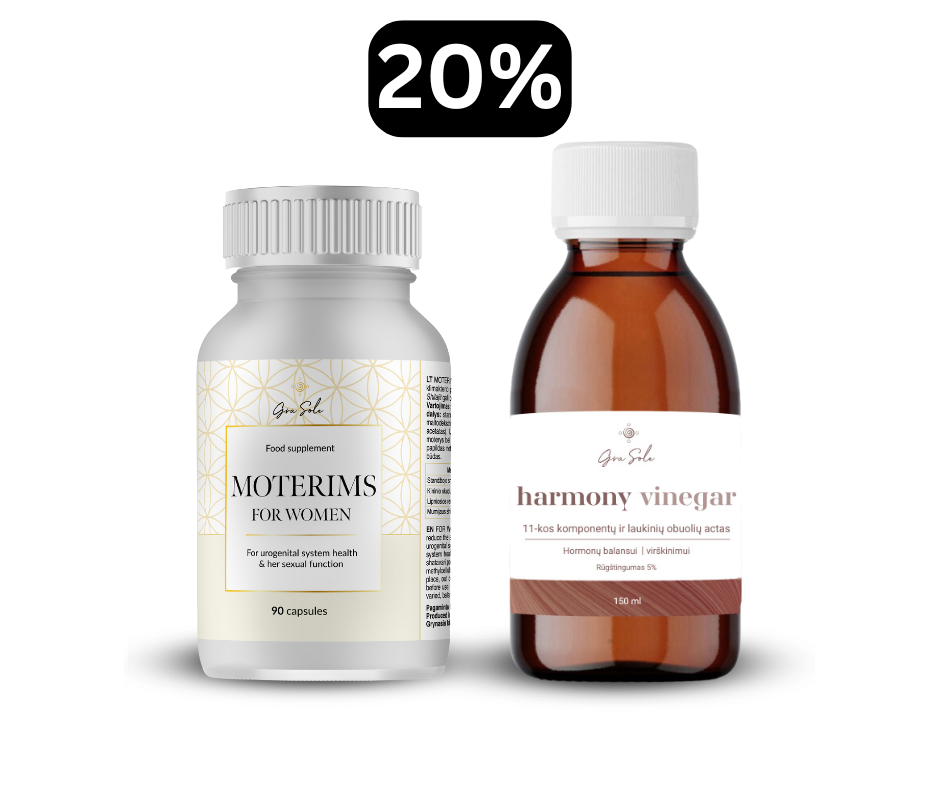 -20% Moterims + Harmony Vinegar