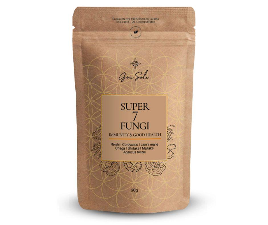 SUPER 7 FUNGI (FOOD SUPPLEMENT, 90g)