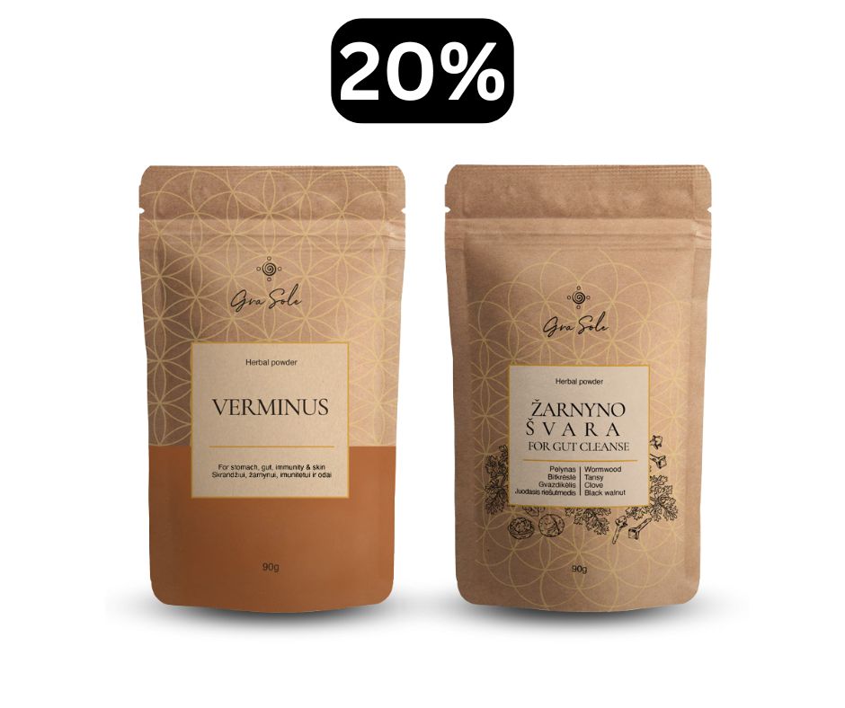 -20% VERMINUS + ŽARNYNO ŠVARA