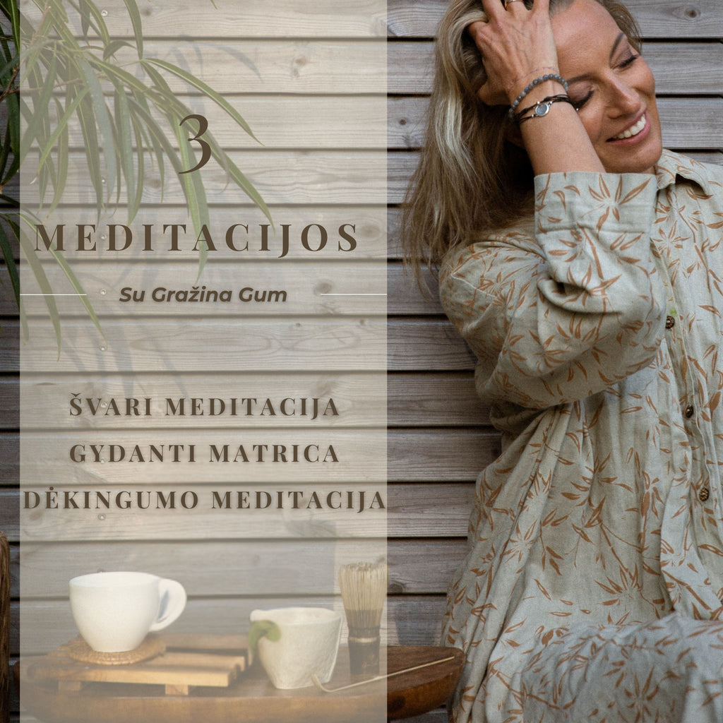 -30% 3 MEDITACIJŲ rinkinys🧘‍♀️