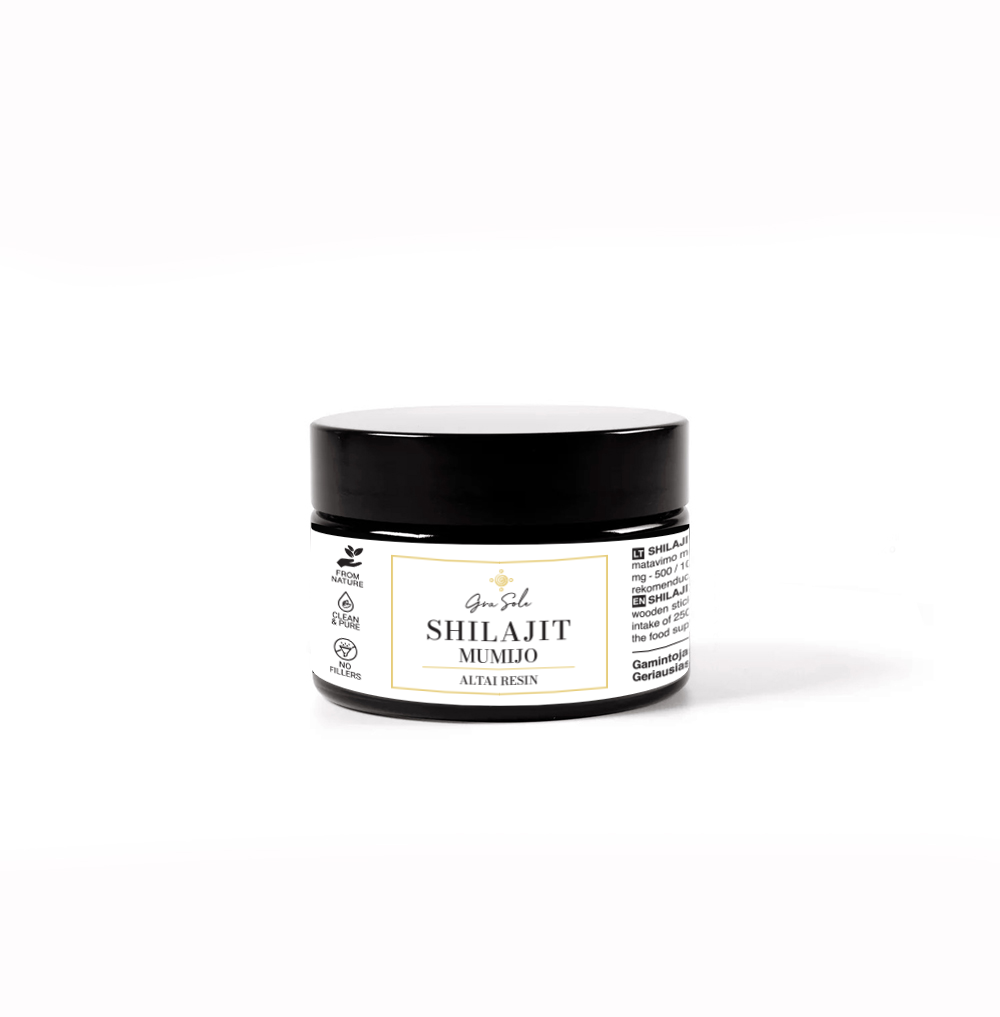 SHILAJIT MUMIO ALTAI RESIN (FOOD SUPPLEMENT)