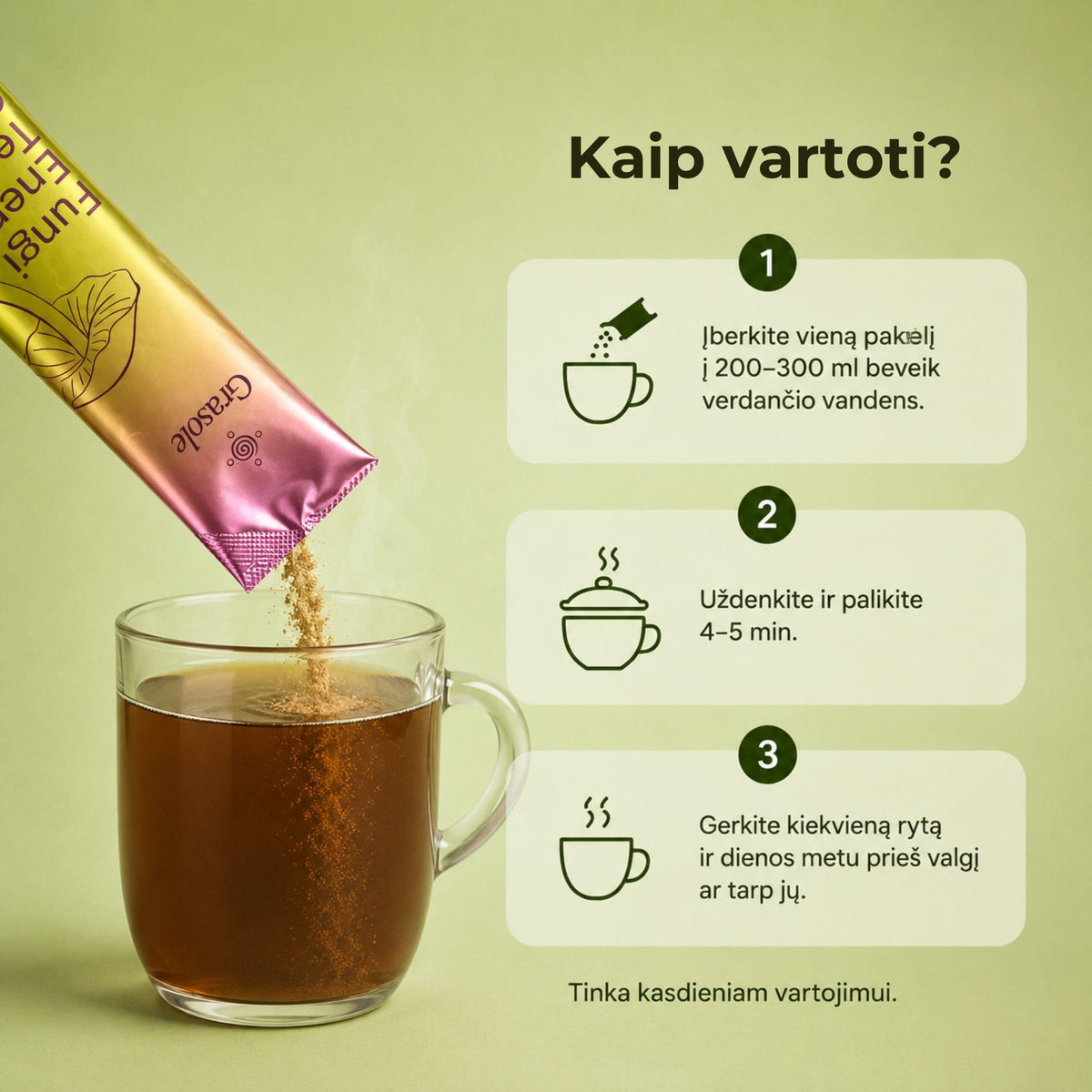 FUNGI ENERGY TEA (Tea bags)