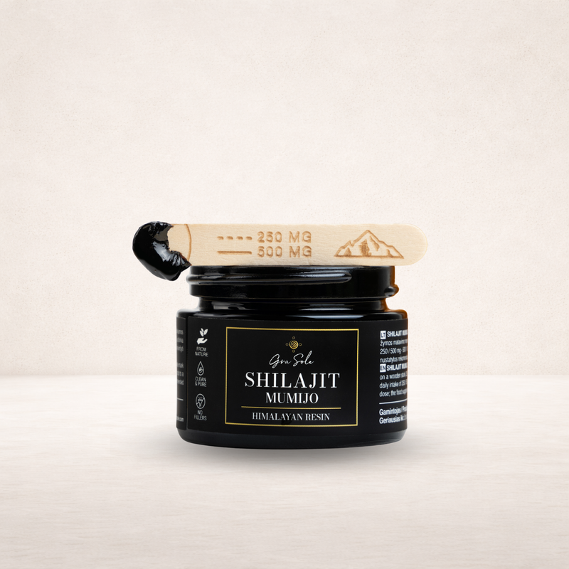 SHILAJIT MUMIJO HIMALAYAN RESIN