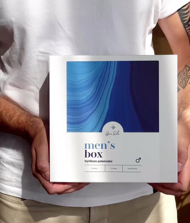 -30% MEN'S BOX – VYRŲ ENERGIJAI.