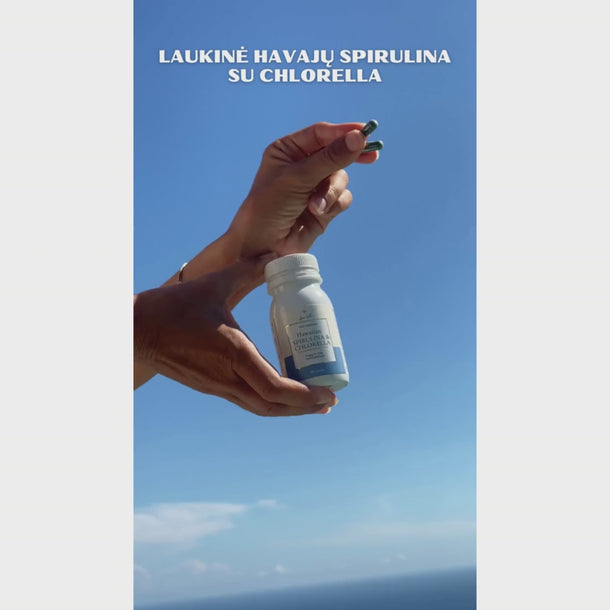 HAWAIIAN SPIRULINA & CHLORELLA.